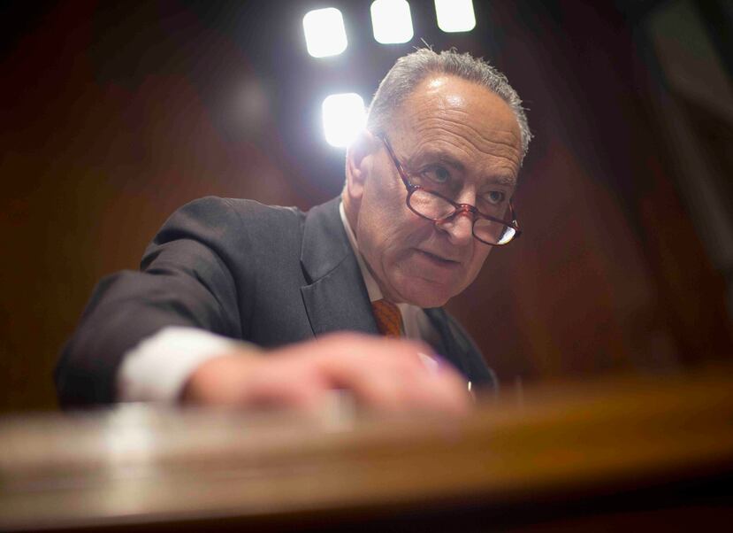 "I'm with Puerto Rico, they can count on me," stated Senator Charles Schumer (New York), who is emerging as the next Democratic leader in the Senate. (AP)