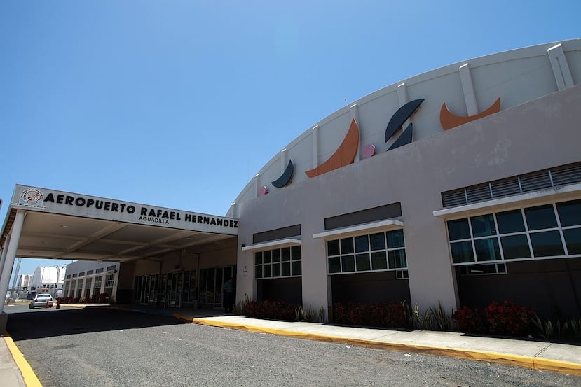 El aeropuerto Rafael Hernández, ubicado en la antigua Base Ramey, en Aguadilla. (GFR Media)