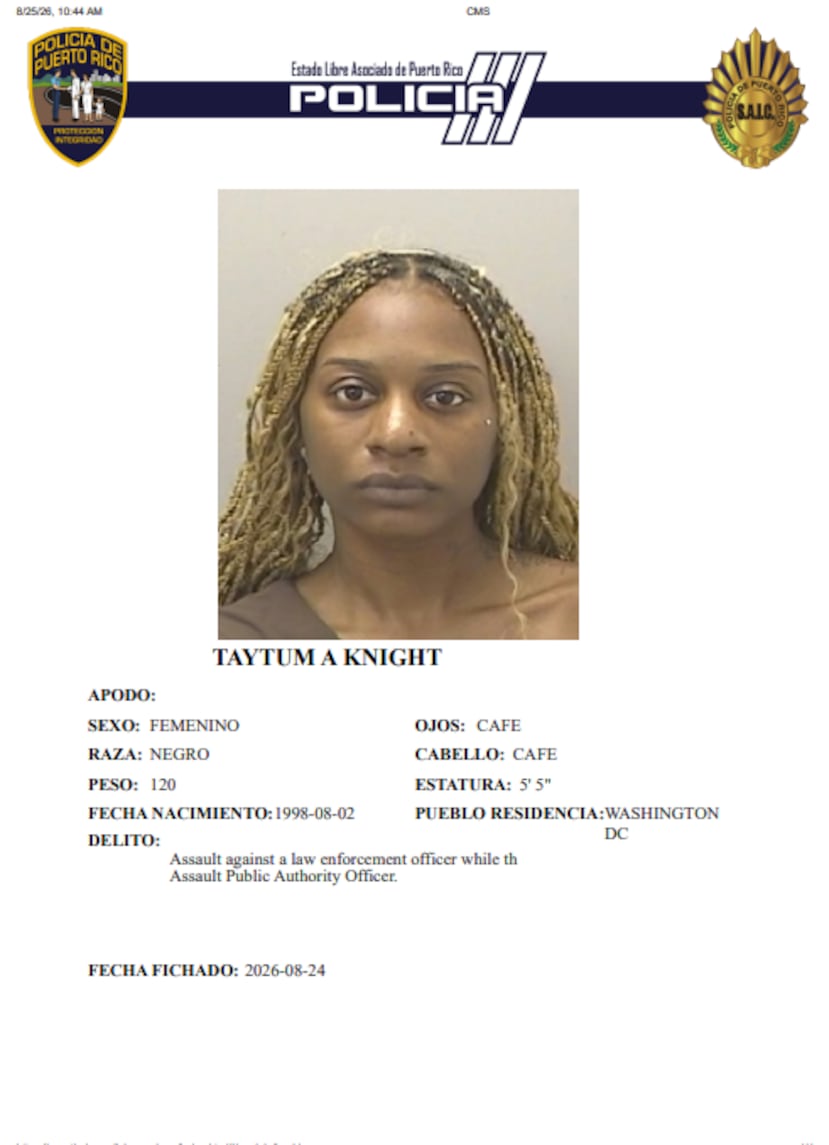 Taytum A. Knight, de 28 años de edad y residente en Washington, DC.