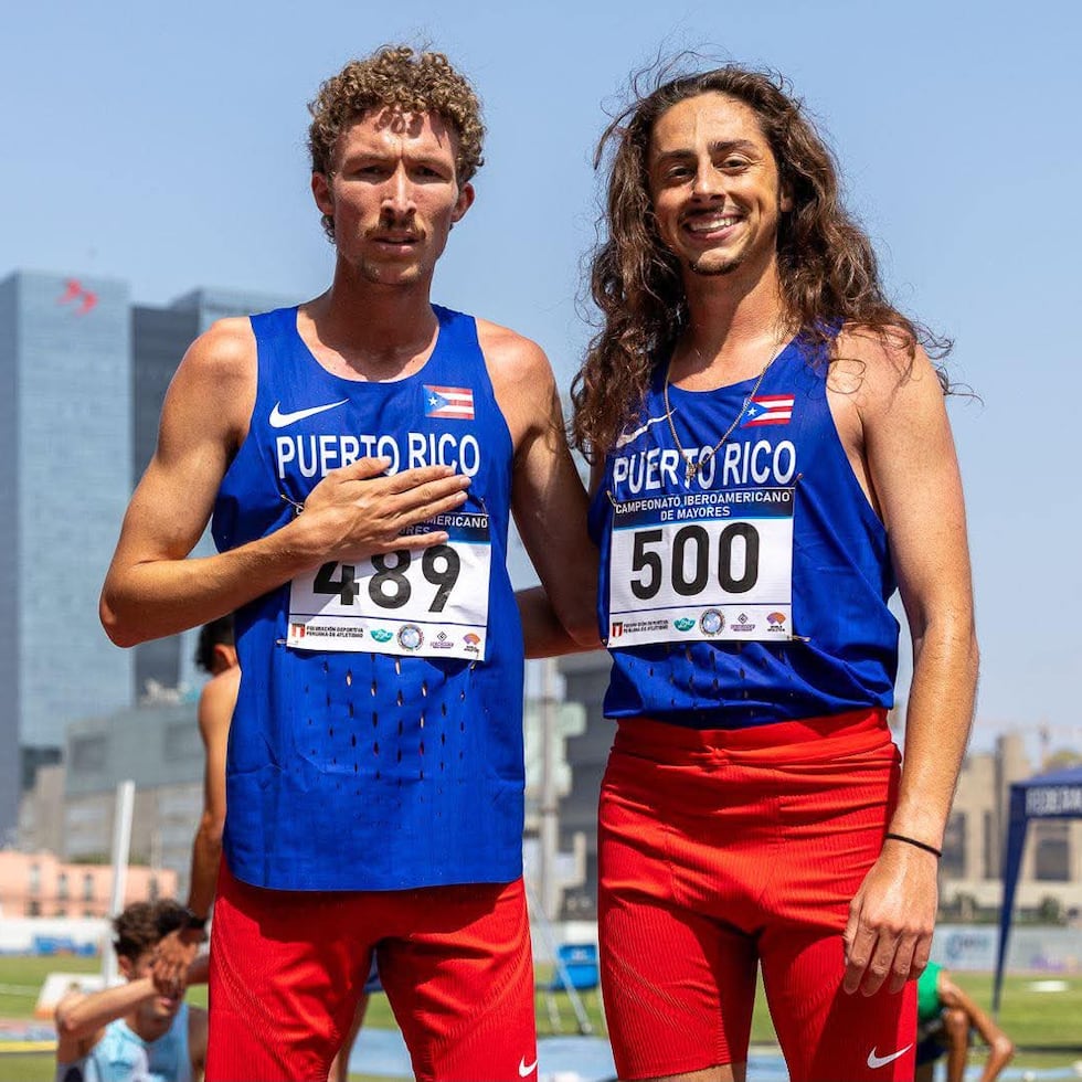 Paul Anthony Stafford y Brendan Gered Fraser, de raíces boricuas, compitieron en el Campeonato Iberoamericano de Atletismo en Perú.