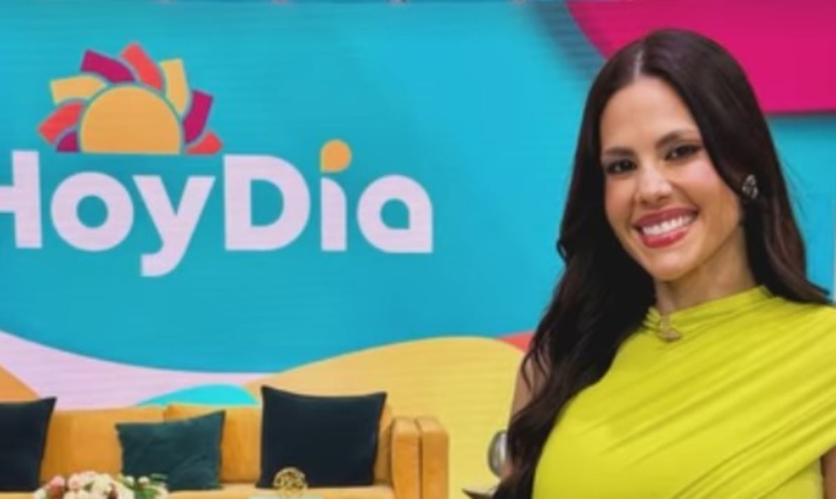 Gil Marie López “se luce” como copresentadora de “Hoy día”