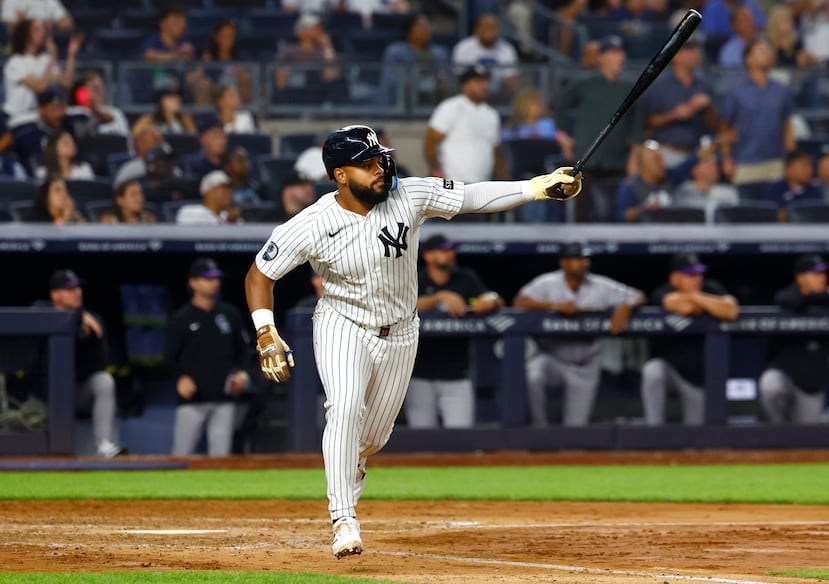 Heliot Ramos iría con los Yankees a la primera postemporada de su carrera.