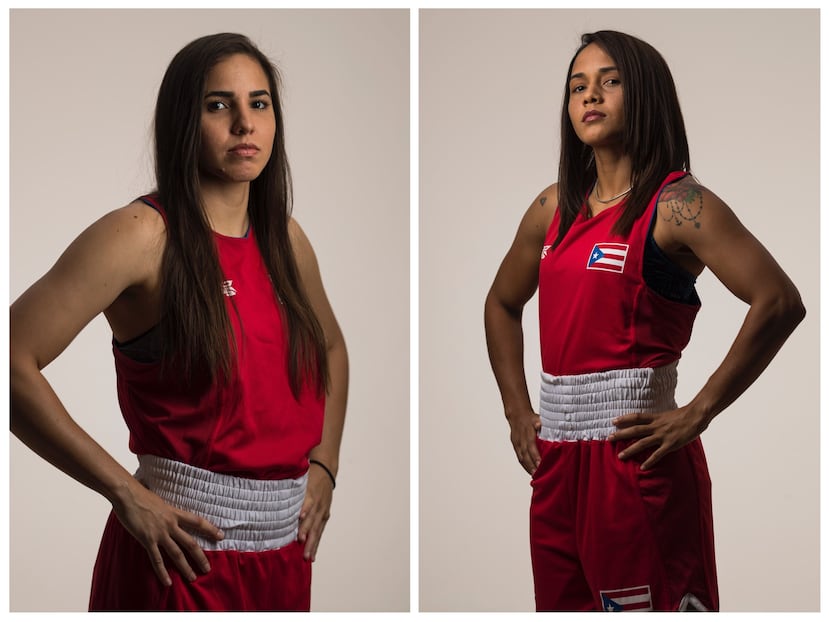 En la foto, Stephanie Piñeiro (izquierda) y Ashleyann Lozada.