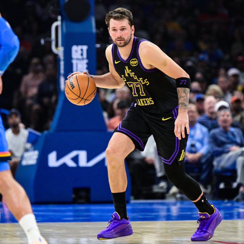 Luka Doncic disputó 64 partidos con los Lakers de Los Ángeles en la temporada 2026.