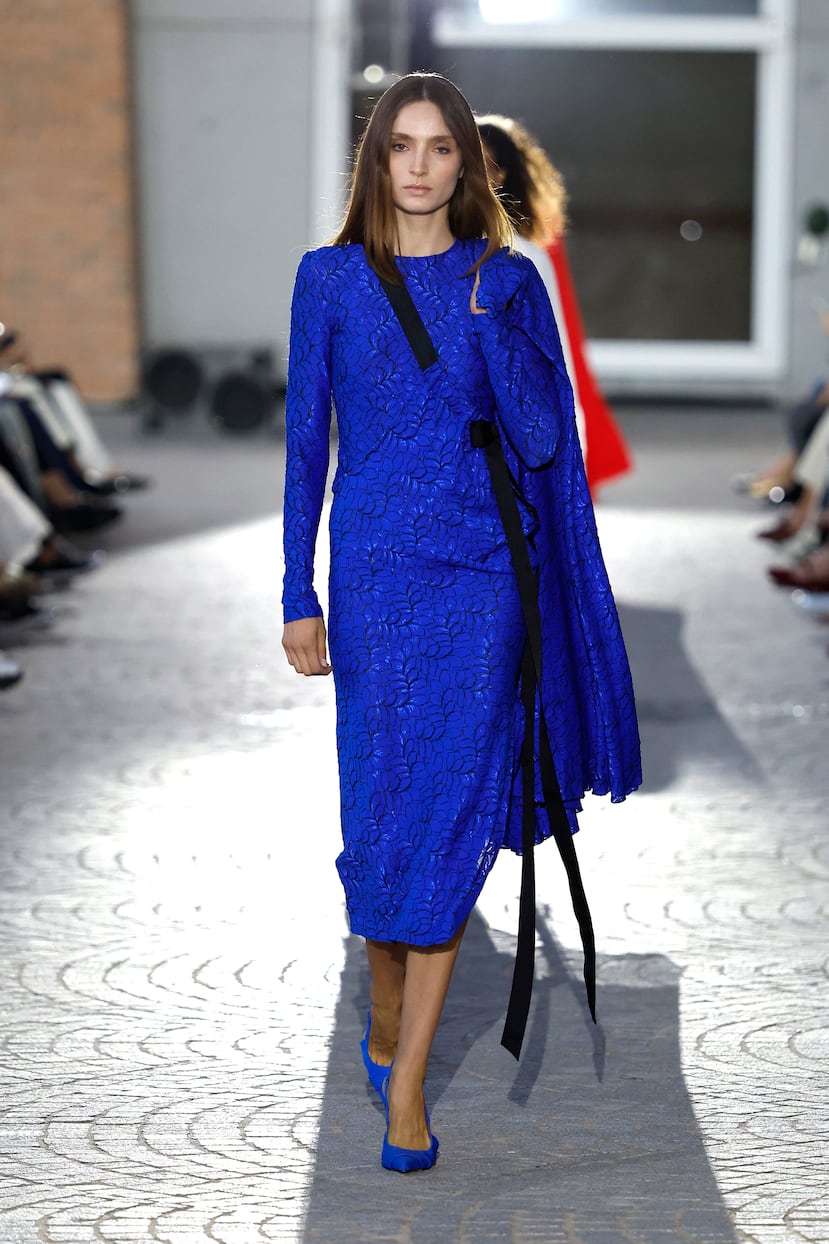 El azul eléctrico será uno de los protagonistas de la temporada. Cedida por MBFWM