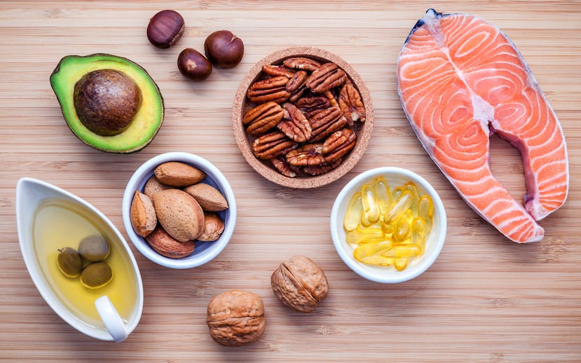 El omega-3 se puede consumir en diversos alimentos.