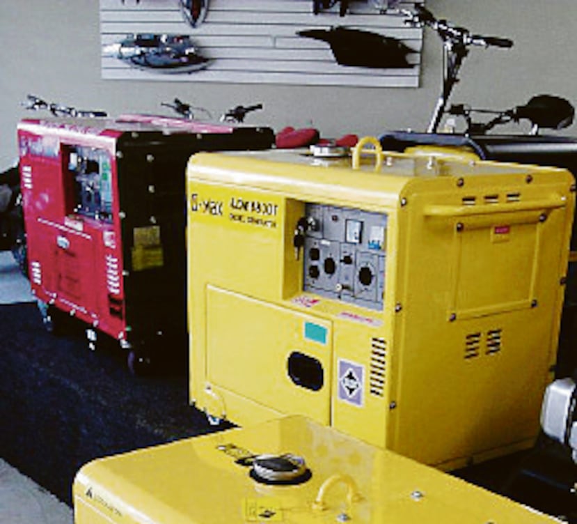 Inventario de generadores en Power Sports