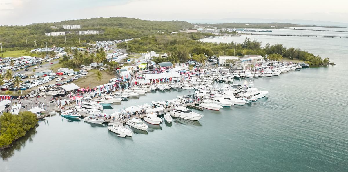 Previamente, el Caribbean International Boat Show se celebraba en la antigua base Roosevelt Road en Ceiba y en la marina Puerto del Rey en Fajardo.