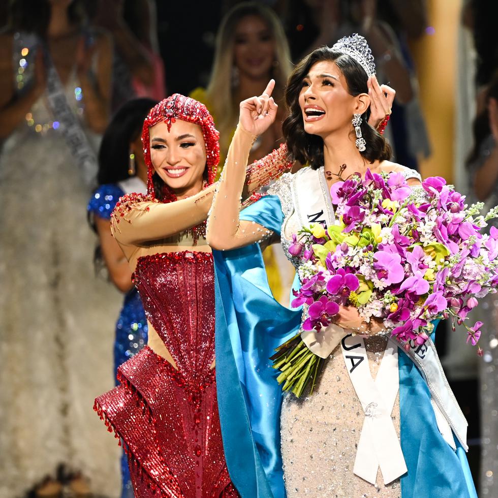 Miss Nicaragua, Sheynnis Palacios, fue coronada por la estadounidense R' Bonney Gabriel en la edición 72 del certamen Miss Universe. 