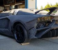 Aunque el Lamborghini Aventador tiene un precio de hasta $639,000, Sterling Backus ha gastado alrededor de $20,000 (Facebook/ 3D Car Printing).