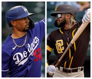 Mookie Betts, de los Dodgers, y Fernando Tatis Jr., de los Padres, son los reyes de la pelota en la Liga Nacional en California.