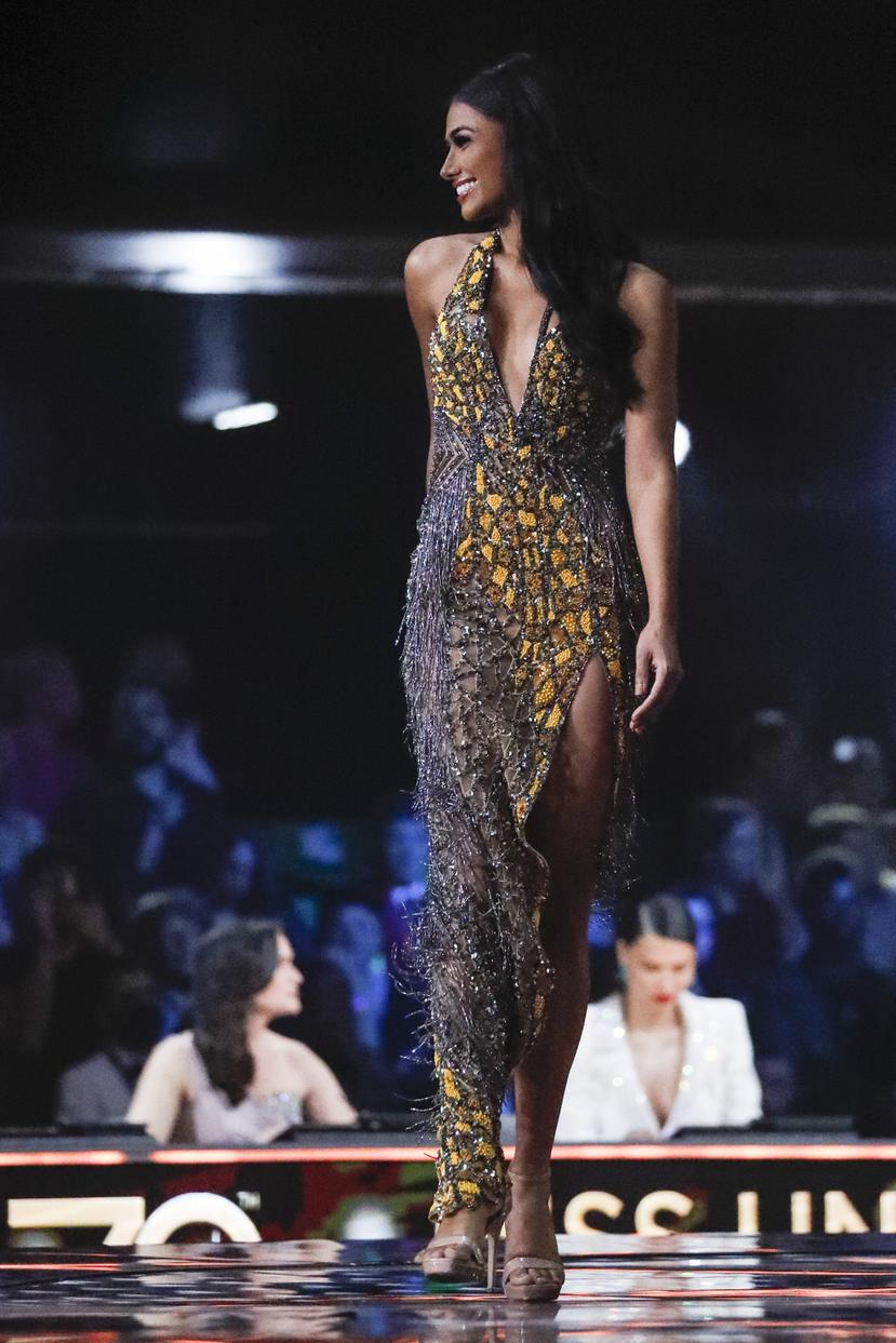 Una obra de arte el vestido de gala de Michelle Marie Colón en Miss  Universe 2021 - El Nuevo Día
