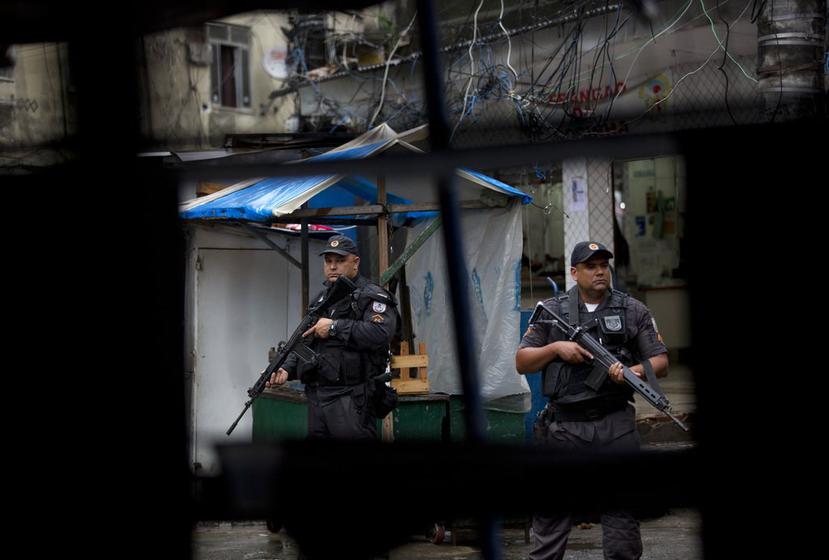En semanas recientes Rocinha ha sido escenario de enfrentamientos entre la Policia y narcotraficantes (AP).
