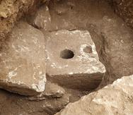 Un inodoro en Jerusalén que data de hace más de 2,700 años.