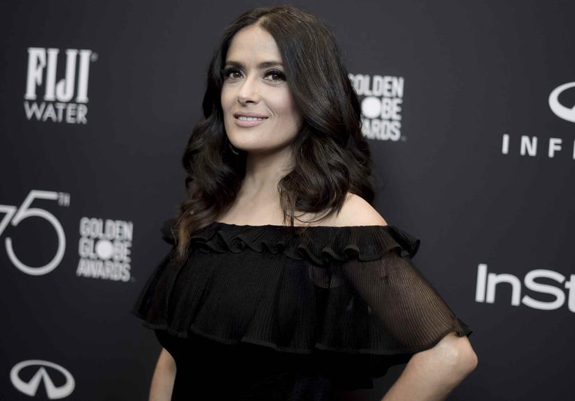 Salma Hayek trabajó con Harvey Weinstein en la película Frida. (AP)