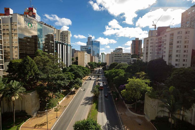 La ciuda de Sao Paulo en Brasil ha sido una de las que se ha recuperado por la baja en las emisiones de carbono. (AP)
