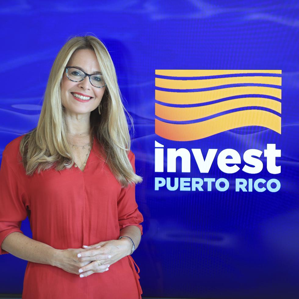 Ella Woger-Nieves, principal oficial ejecutiva interina de Invest Puerto Rico.