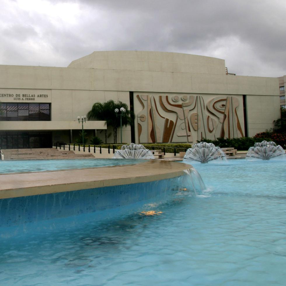 Fachada del Centro de Bellas Artes de Santurce.