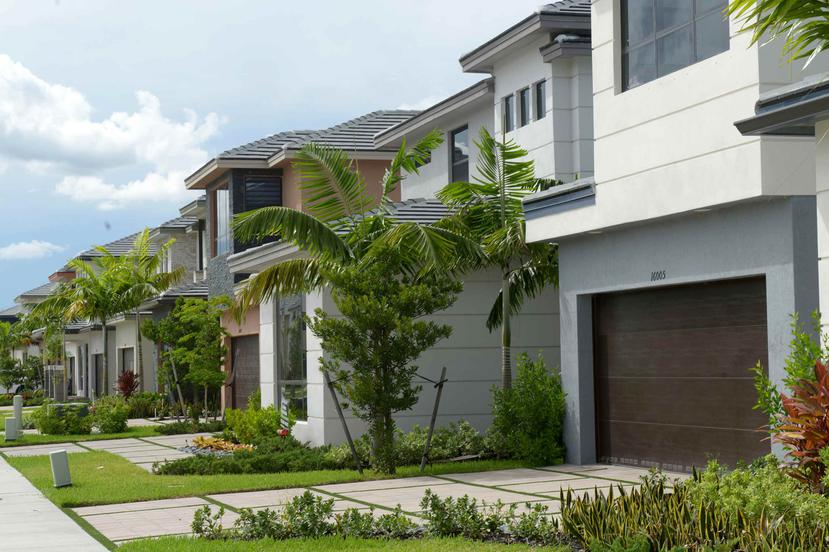 Las casas nuevas representan aproximadamente el 7% del mercado de vivienda residencial en EE.UU. (EFE)