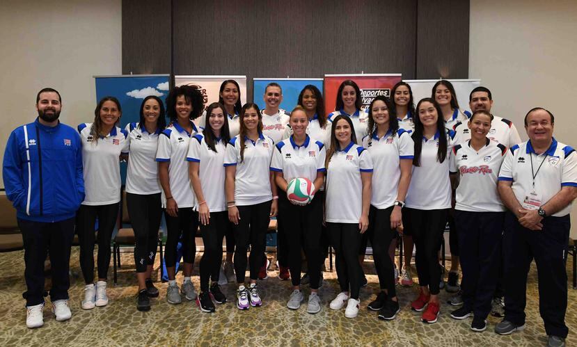 La Selección Nacional femenina de voleibol aspira a lograr su clasificación al preolímpico. (GFR Media / Luis Alcalá del Olmo)