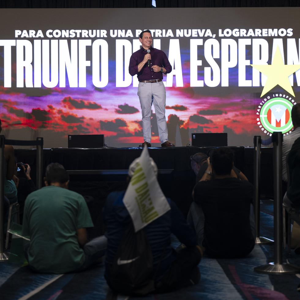 El exsenador independentista Juan Dalmau Ramírez fue ratificado por los afiliados del Partido Independentista Puertorriqueño (PIP) como su candidato a la gobernación en las elecciones generales de 2024.