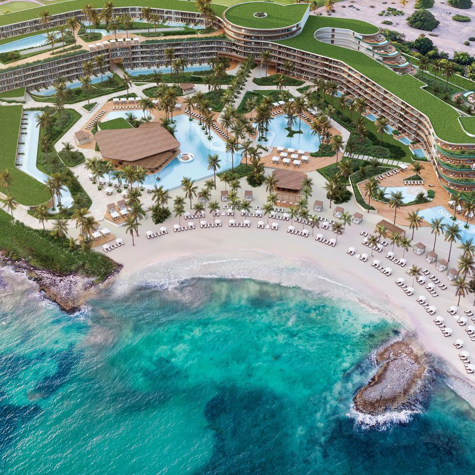 St. Regis Cap Cana Hotel & Residences se desarrolla dentro de la comunidad planificada y cerrada de Cap Cana, en Punta Cana, República Dominicana. De las 70 unidades residenciales, la mitad está aún disponible. Los precios van de $1 millón a $25 millones.