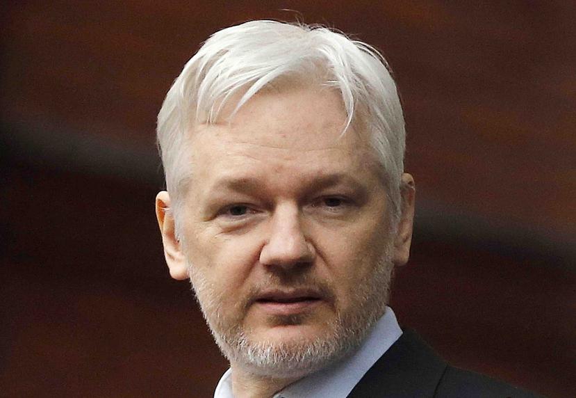 Julian Assange llevaba refugiado en la embajada de Ecuador en Londres desde junio del 2012. (AP)