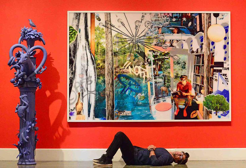 El artista Carlos Betancourt comenzó su carrera artística en la década de los 80 en la ciudad de Miami, se ha dedicado a provocar desde la memoria.