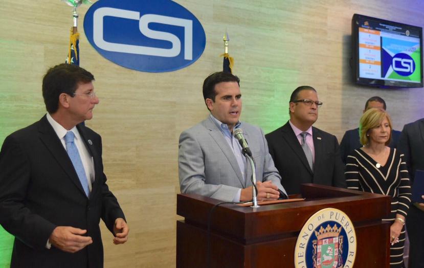 Este es el segundo CSI que inaugura el gobernador junto al secretario del Departamento de Estado, Luis G. Rivera Marín. (Suministrada)