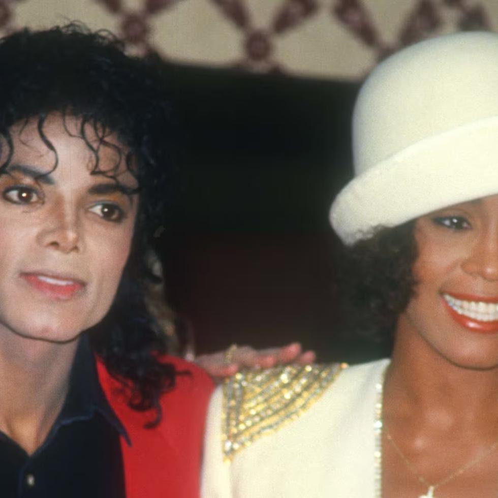 Whitney Houston y Michael Jackson.