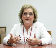 La exsecretaria de Hacienda Teresita Fuentes. (GFR Media)