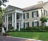 La que fue la casa del famoso Elvis Presley, en Memphis. (Archivo)