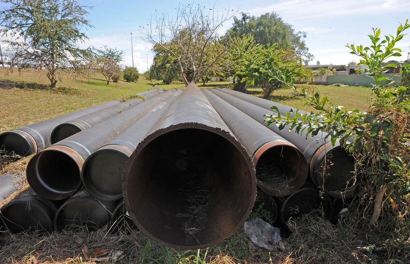 El Gasoducto del Sur, del que llegaron a instalarse tuberías, hubiera discurrido por 42 millas entre Peñuelas y Salinas.