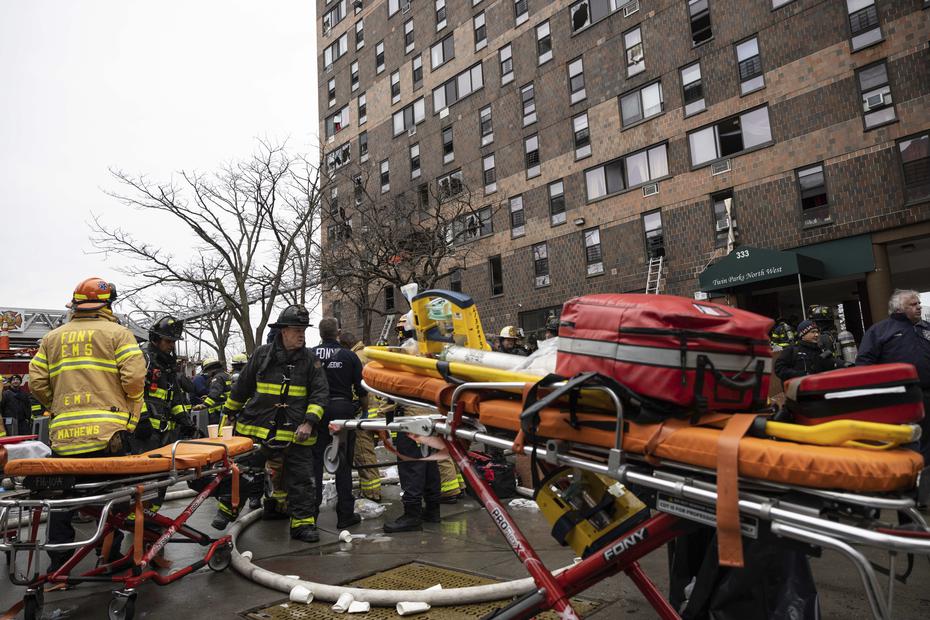 “Este es un momento horrible, horrible y doloroso para la ciudad de Nueva York", resaltó el alcalde.