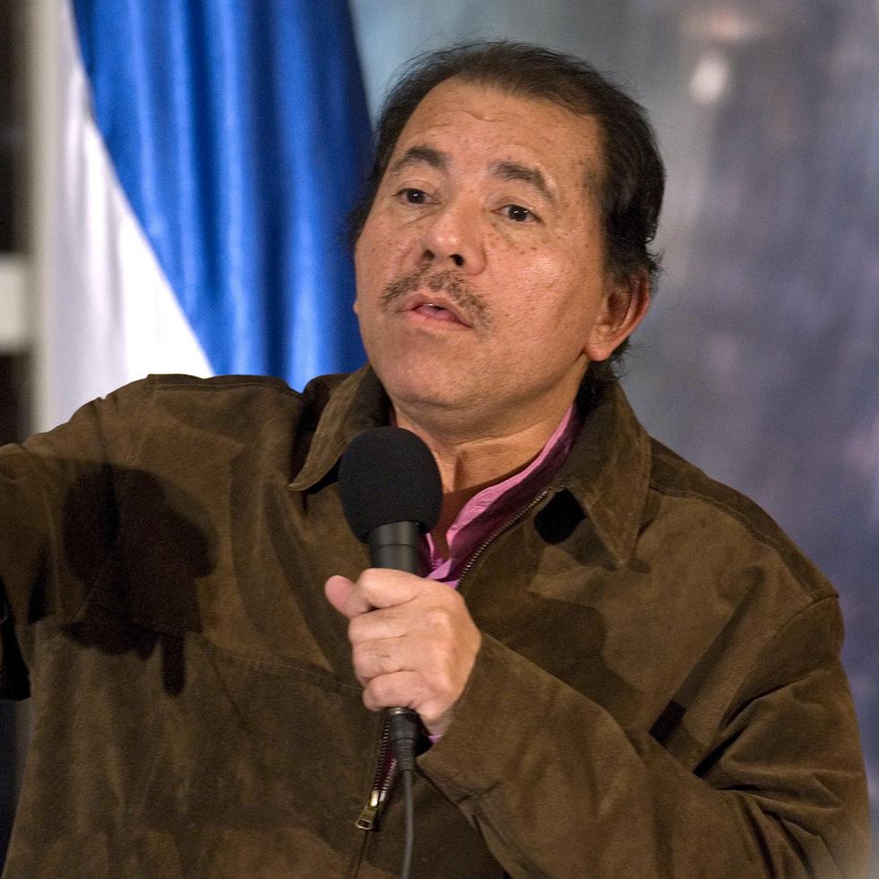 El presidente de Nicaragua, Daniel Ortega, se solidarizó con el gobierno mexicano.