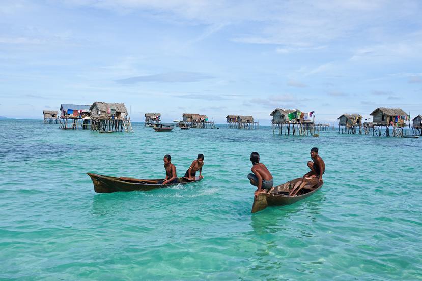 Tribu Bajau en Filipinas.
