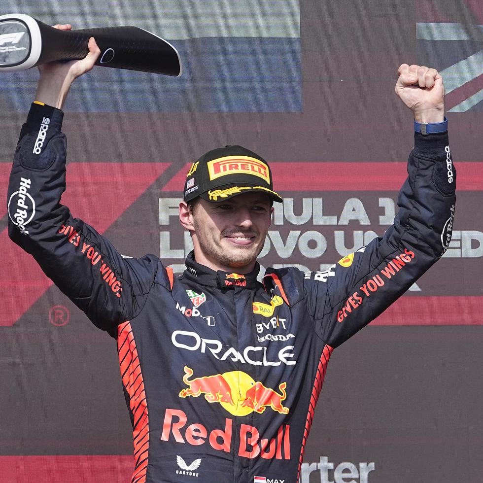 El holandés Max Verstappen, de Red Bull.