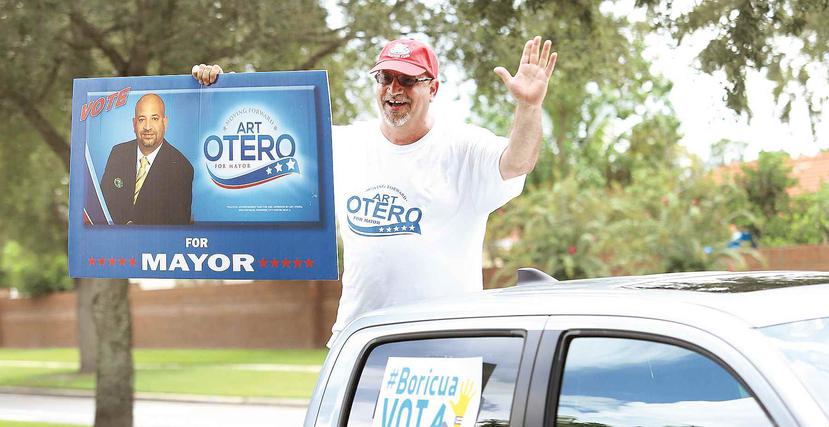 El boricua Arturo Otero se disputará mañana la alcaldía de la ciudad de Kissimmee con un candidato cubano y otro venezolano. (Especial para GFR Media / Carla D. Martínez)