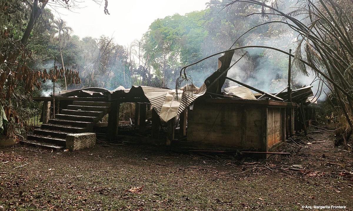 Incendio destruye la Casa Klumb en Río Piedras, una importante obra arquitectónica del siglo XX