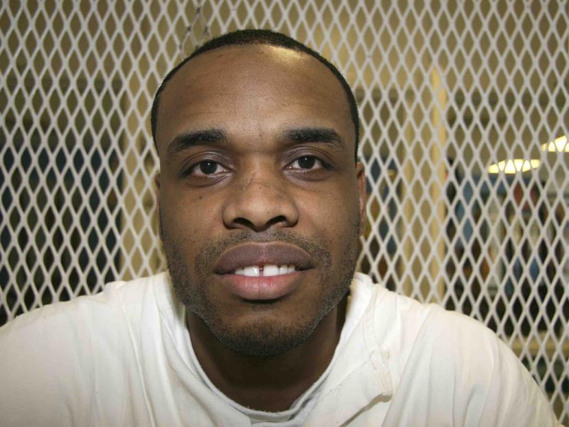 Foto del 13 de junio de 2018 del condenado a muerte Christopher Young durante una entrevista en un centro penitenciario cerca de Livingston, Texas.  (AP)