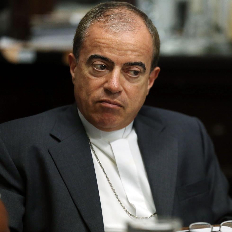 Arzobispo de San Juan, Roberto González Nieves, pidió un voto de respaldo a la junta de control fiscal. (Archivo / GFR Media)