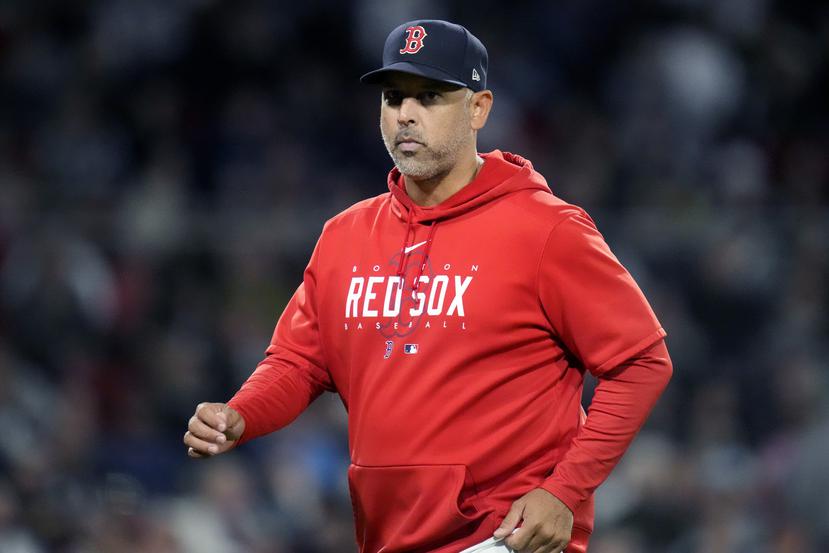 Alex Cora dirige a los Red Sox desde la temporada 2018. 