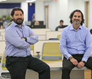 Christian González y Carlos Meléndez (derecha) fundaron Wovenware en 2003, hace casi 20 años.