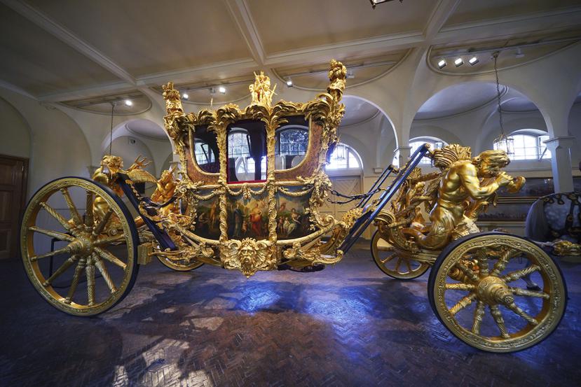 La carroza Gold State que no será utilizada durante la coronación del rey Charles III y Camila.