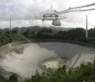 El "Mensaje de Arecibo' se transmitió desde el radiotelescopio en noviembre de 1974.