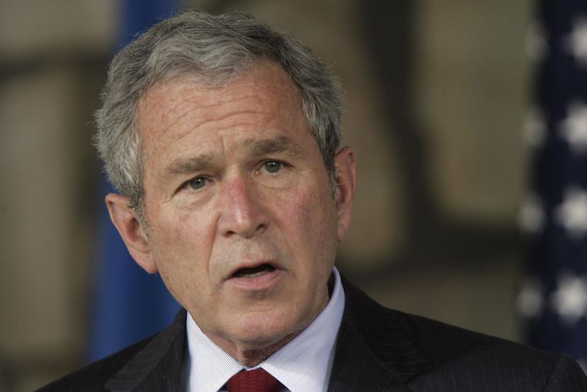 El expresidente estadounidense George W. Bush.