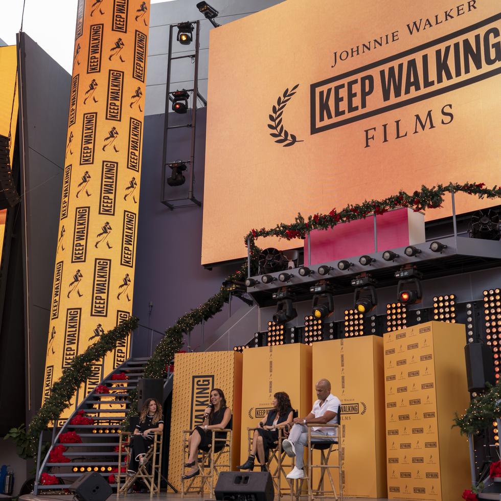 Presentación segunda fase del proyecto Keep Walking Films de Johnnie Walker.