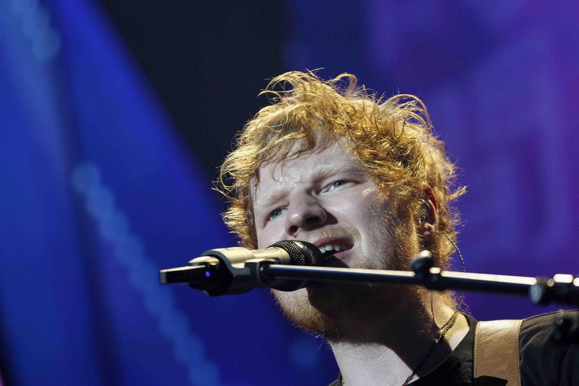 El músico Ed Sheeran se fractura un brazo en un accidente de bicicleta. (EFE)