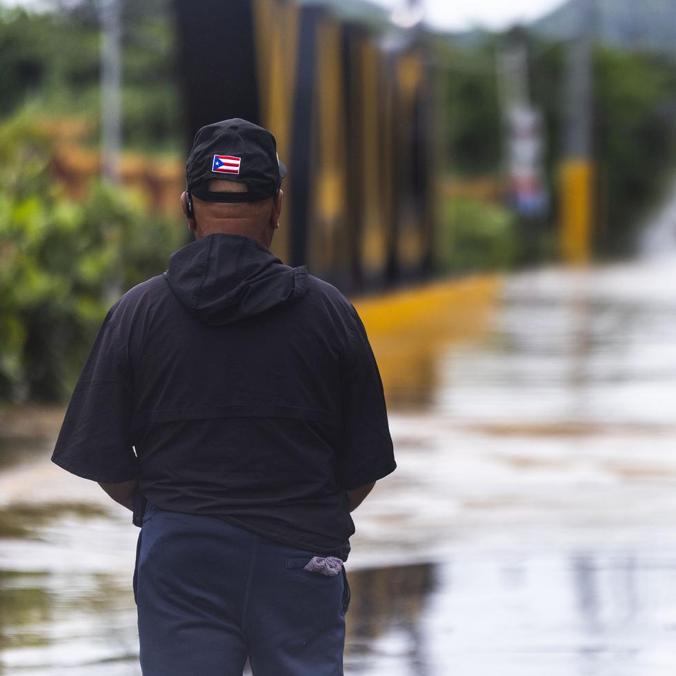 Según indicaron las autoridades, las lluvias torrenciales registradas esta semana en la zona suroeste de Puerto Rico fueron un evento atmosférico histórico comparable con el producido por el huracán María en 2017.