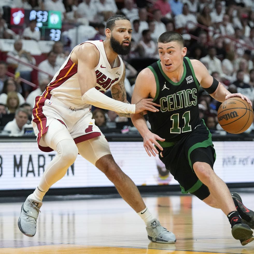 Los Celtics roban en Miami y toman ventaja en la primera serie de playoffs